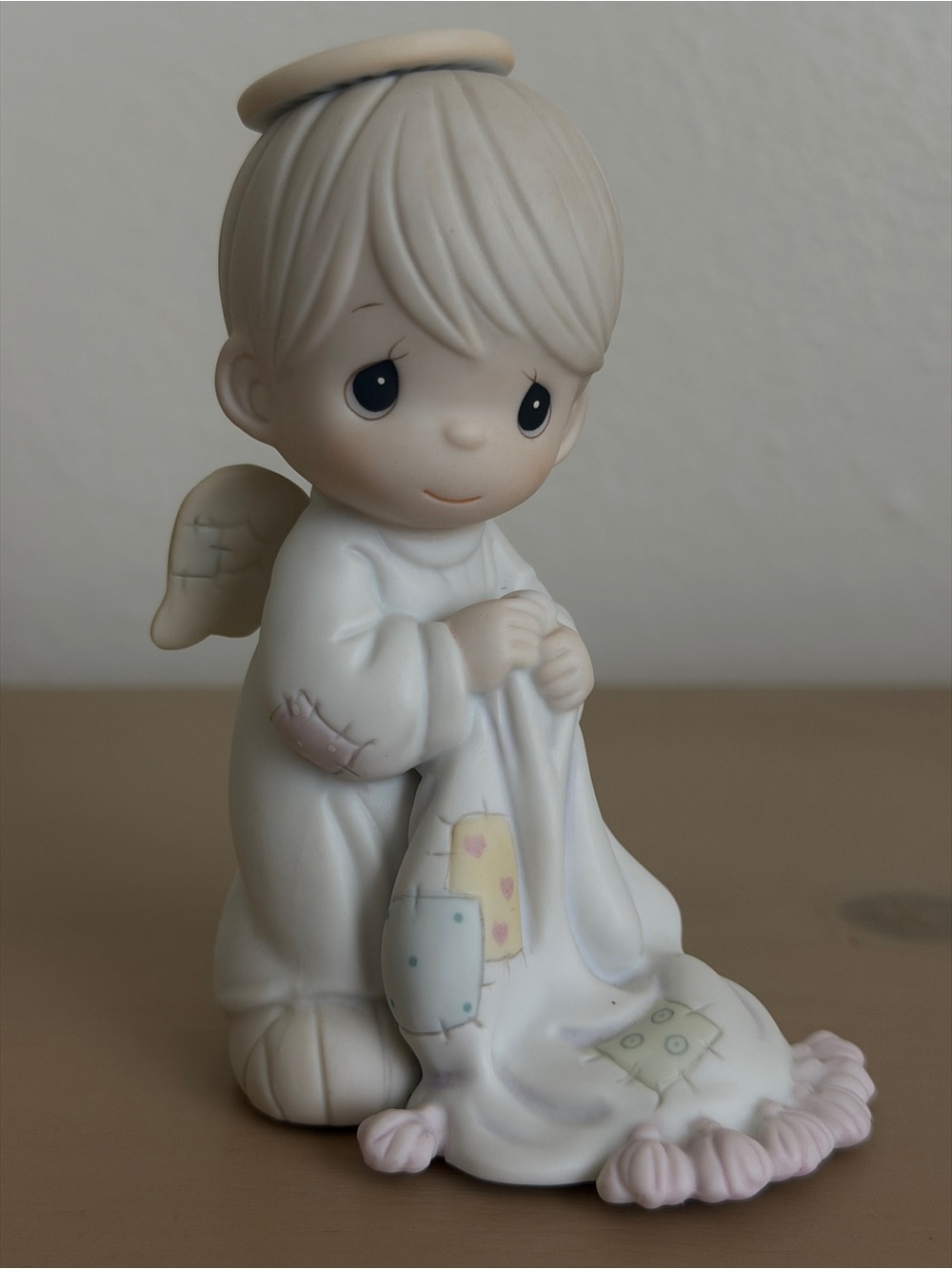Enesco precious moments Angel “ wishing you a comfy Christmas”
